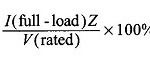 Transformer Nameplate Rating