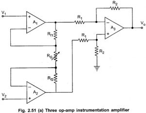 Read more about the article Three Op Amp Instrumentation Amplifier