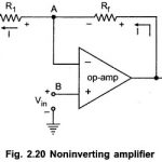Non Inverting Operational Amplifier