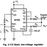 Basic Low Voltage Regulator using IC 723