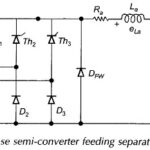 Three Phase Semi Converter feeding Separately Excited DC Motor