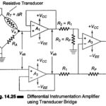 Differential Instrumentation Amplifier Transducer Bridge