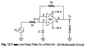 Read more about the article Low Pass Filter Circuits