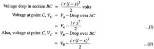 DC Distribution Calculation | DC Distributor Fed at one End