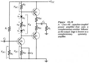 Read more about the article Capacitor Coupled Class AB Output Stage