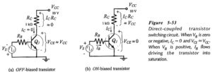 Read more about the article Biasing Transistor Switching Circuits