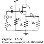 Common Drain Amplifier Circuit Diagram