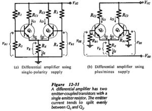 Read more about the article Differential Amplifier Circuit using Transistors