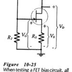 JFET Bias Circuit Troubleshooting