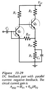 Read more about the article Parallel Current Negative Feedback Circuit