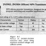 Transistor Datasheet