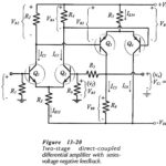 Two Stage Differential Amplifier with Negative Feedback