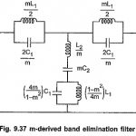 m Derived Band Stop Filter