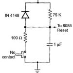 Power on Reset Circuit of 8085