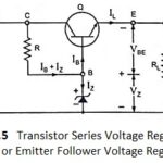 Transistor Series Voltage Regulator or Emitter Follower Voltage Regulator