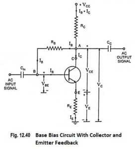 Read more about the article Base Bias with Collector Feedback Circuit