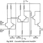 Cascaded Differential Amplifier Working Principle