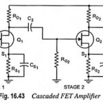 Cascaded FET Amplifier Circuit Diagram