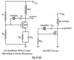 Read more about the article Crystal Oscillators – Circuit, Working, Advantages and Disadvantages