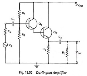 Read more about the article Darlington Amplifier – Circuit Diagram, Characteristics, Merits and Applications