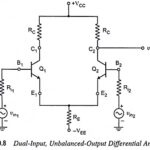 Dual Input Unbalanced Output Differential Amplifier