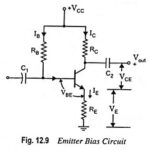 Emitter Bias Circuit Diagram
