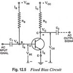 Fixed Bias Circuit Diagram - Advantages and Disadvantages