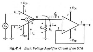 Read more about the article OTA Voltage Amplifier Circuit Diagram