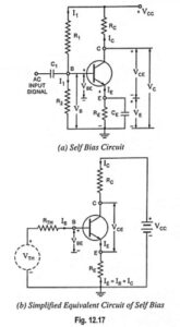 Read more about the article Self Bias or Potential Divider Bias Circuit