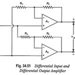 Differential Input and Differential Output Amplifier