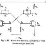 Commutating Capacitor in Bistable Multivibrator or Speed up Capacitor
