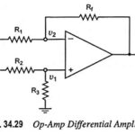 Op Amp Differential Amplifier Circuit Diagram and its Operation