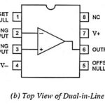 Op Amp IC 741 Pin Diagram and its Working